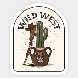 Wild West Sticker